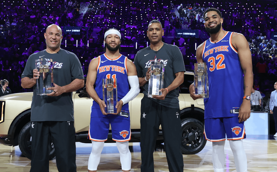 Team Knicks scorch nets, beat Team Cameron to win 2026 Kia Shooting Stars